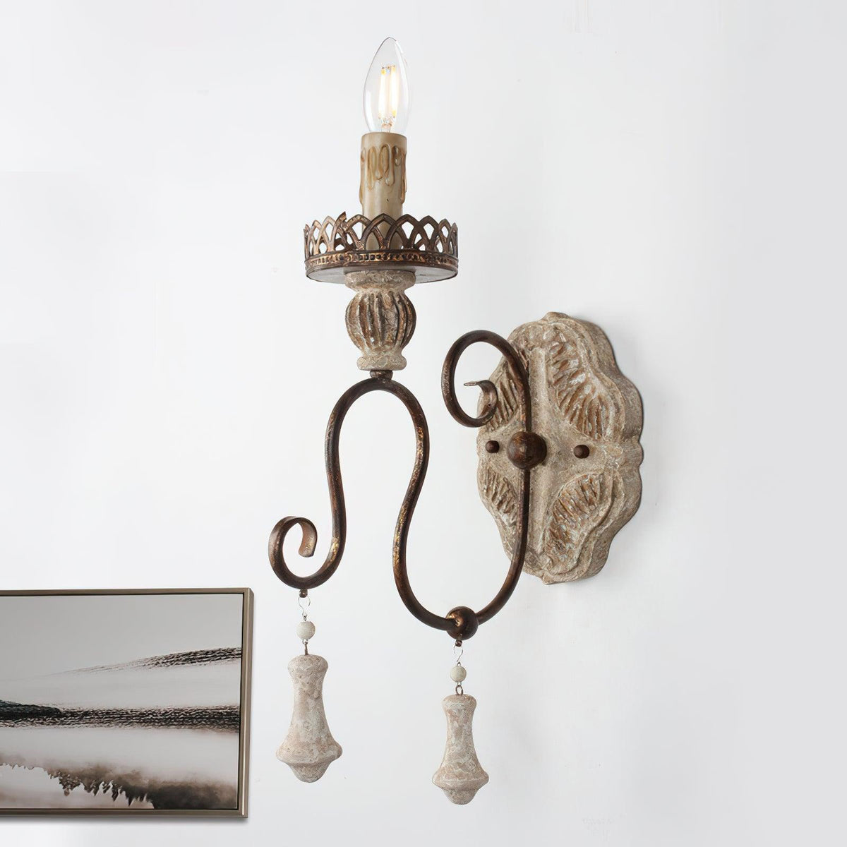 Zodorila Applique Murale Métallique Style Industriel Vintage - Neutralighting