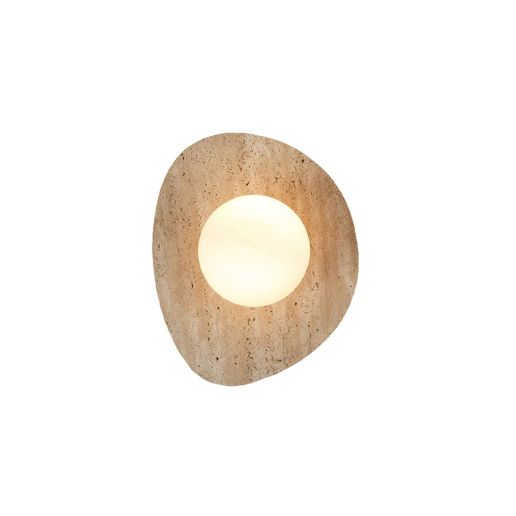 Uphae Applique Murale Moderne Minimaliste en Travertin - Neutralighting