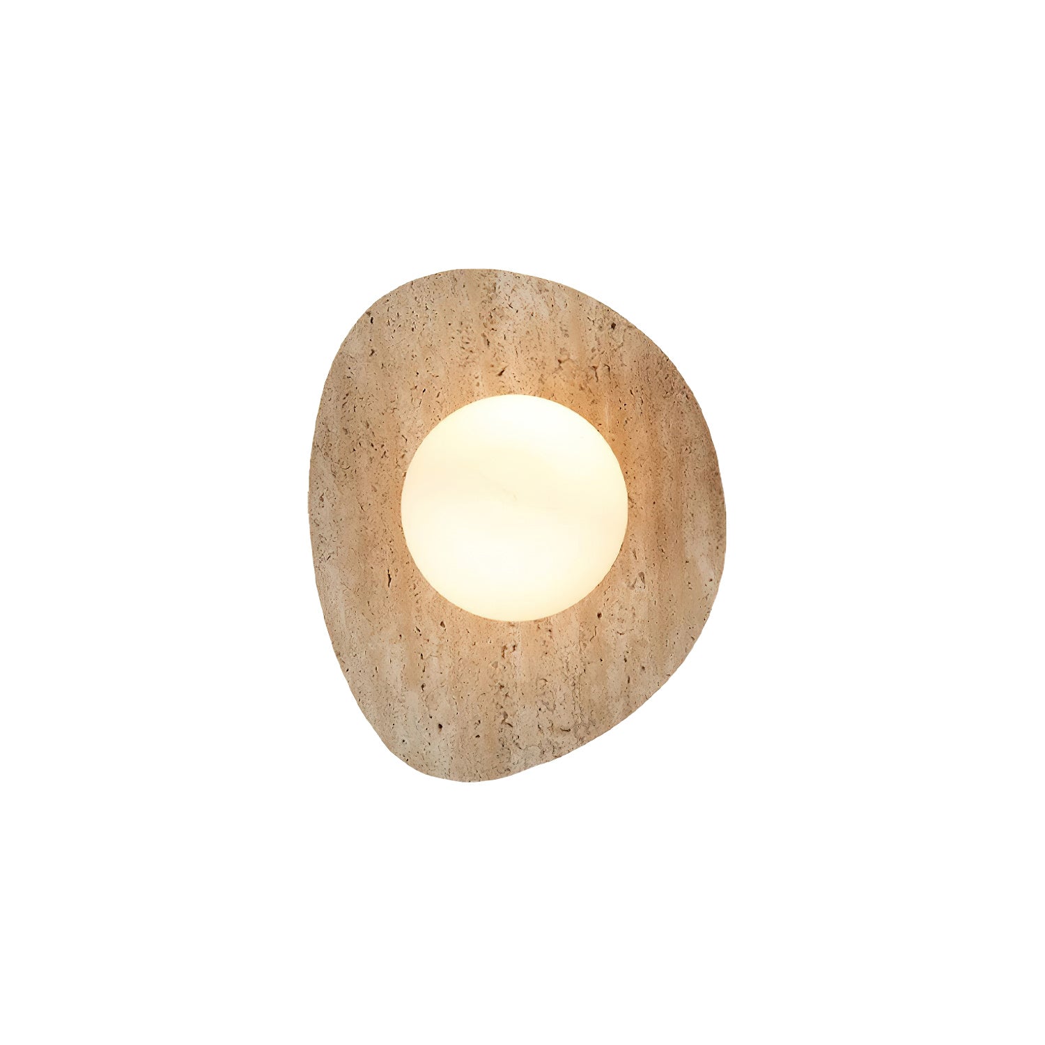 Uphae Applique Murale Moderne Minimaliste en Travertin - Neutralighting