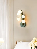 Vivid Applique Murale Élégante Fleur de Lys Blanche - Neutralighting