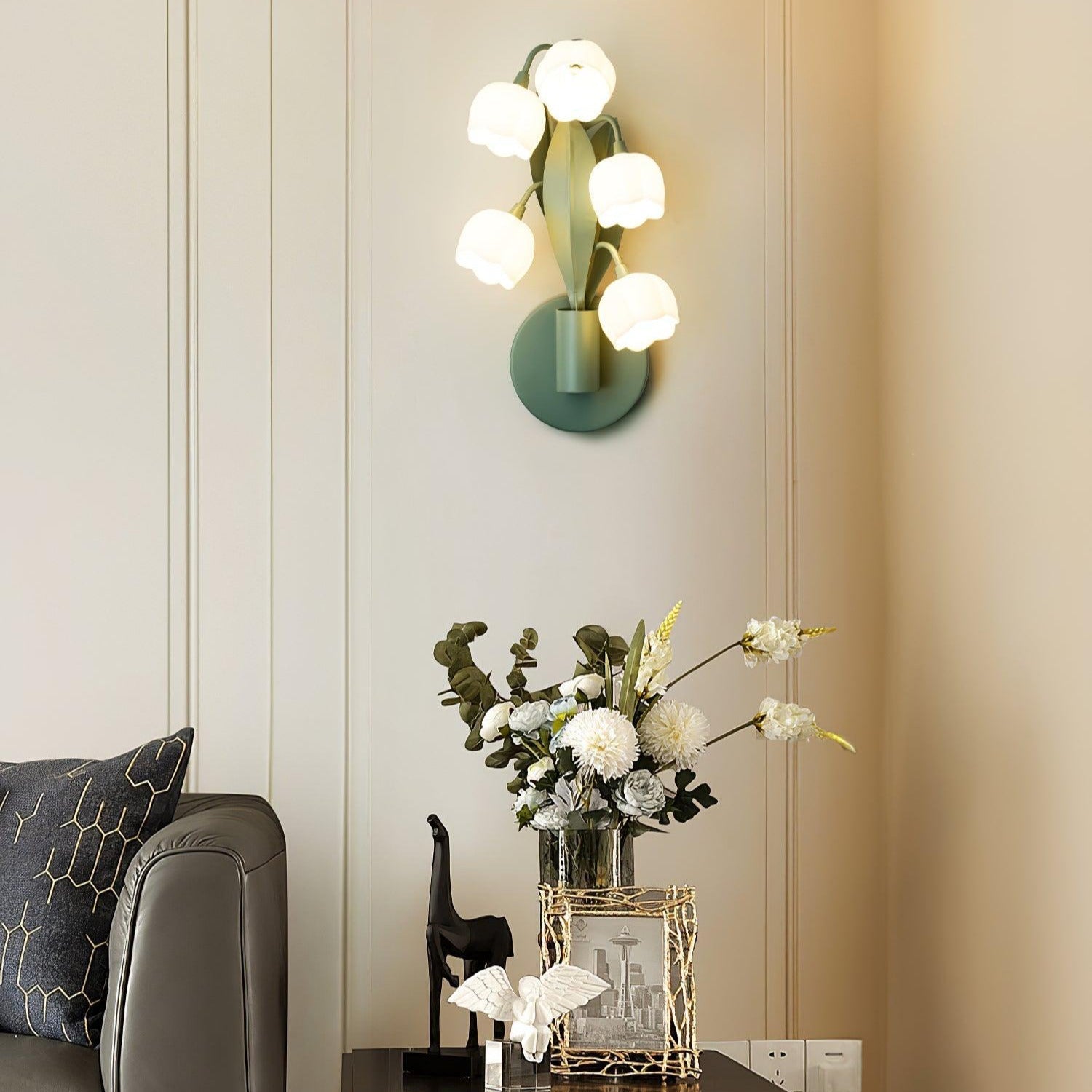 Aelis Applique Murale Intérieure Orchidée Naturelle - Neutralighting