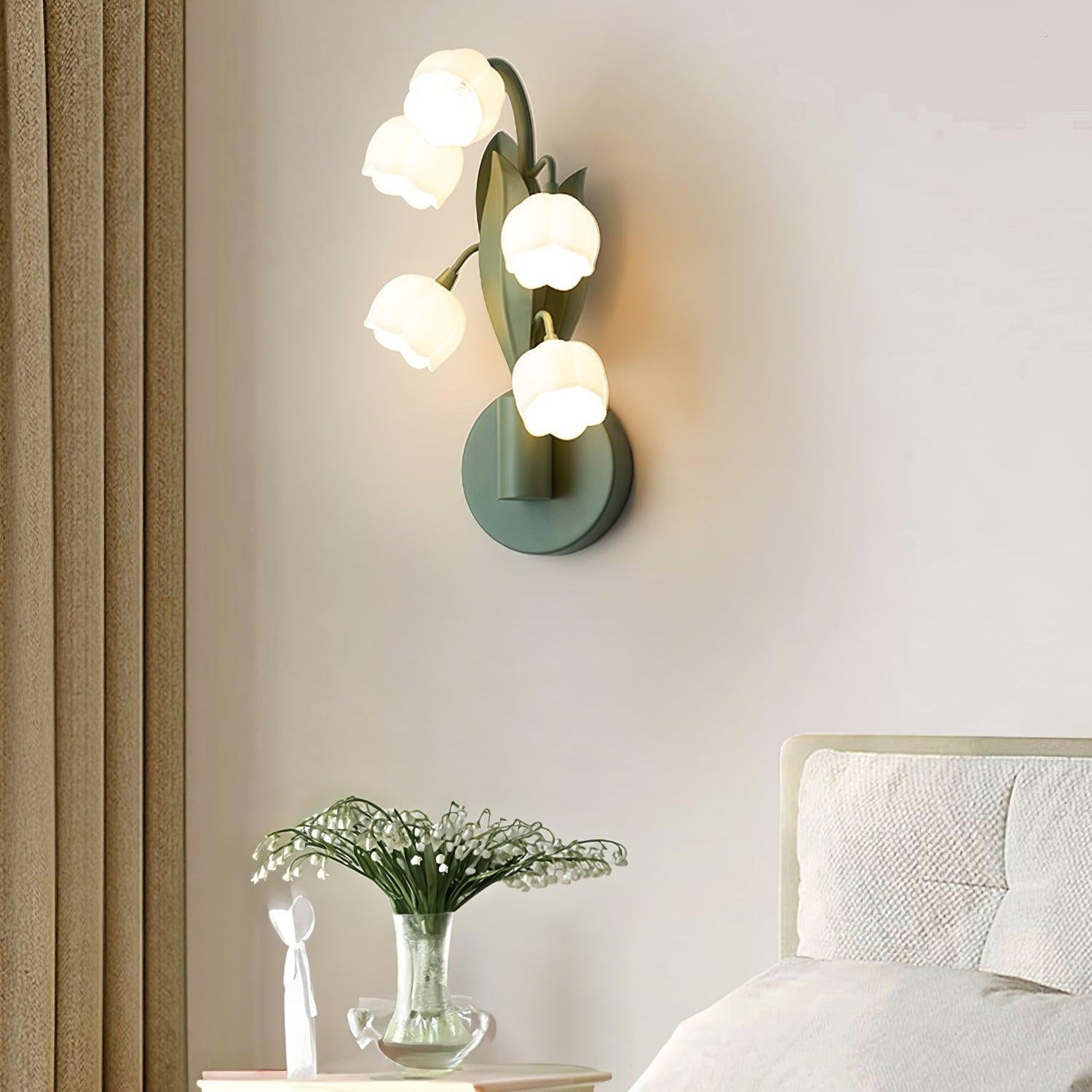 Aelis Applique Murale Intérieure Orchidée Naturelle - Neutralighting
