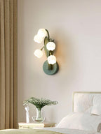 Vivid Applique Murale Élégante Fleur de Lys Blanche - Neutralighting