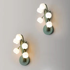 Vivid Applique Murale Élégante Fleur de Lys Blanche - Neutralighting