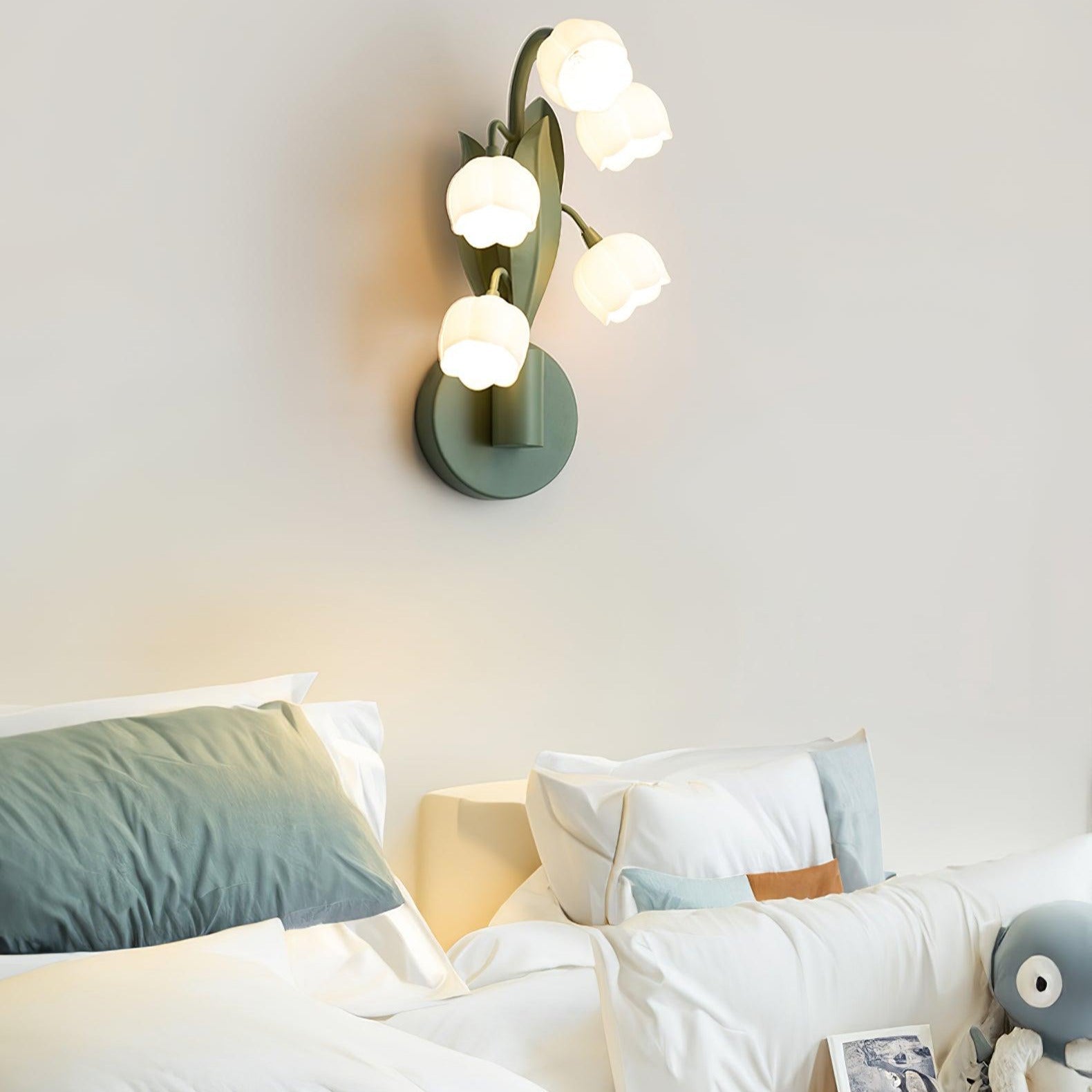 Aelis Applique Murale Intérieure Orchidée Naturelle - Neutralighting