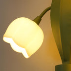 Vivid Applique Murale Élégante Fleur de Lys Blanche - Neutralighting