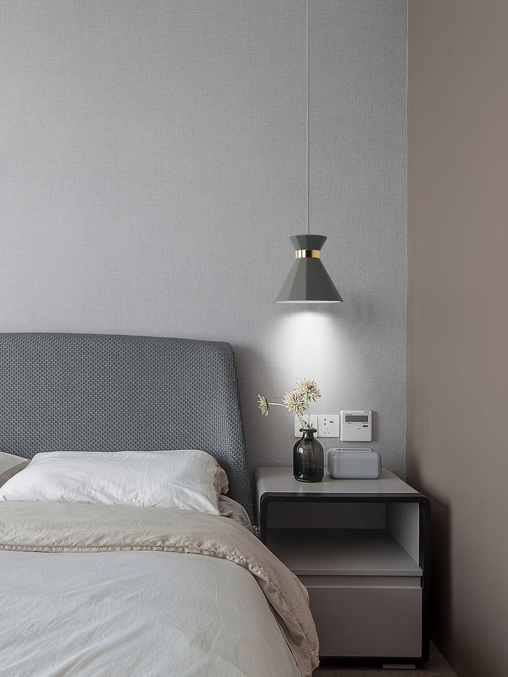 Nerissa Suspension Contemporaine en Ciment - Neutralighting