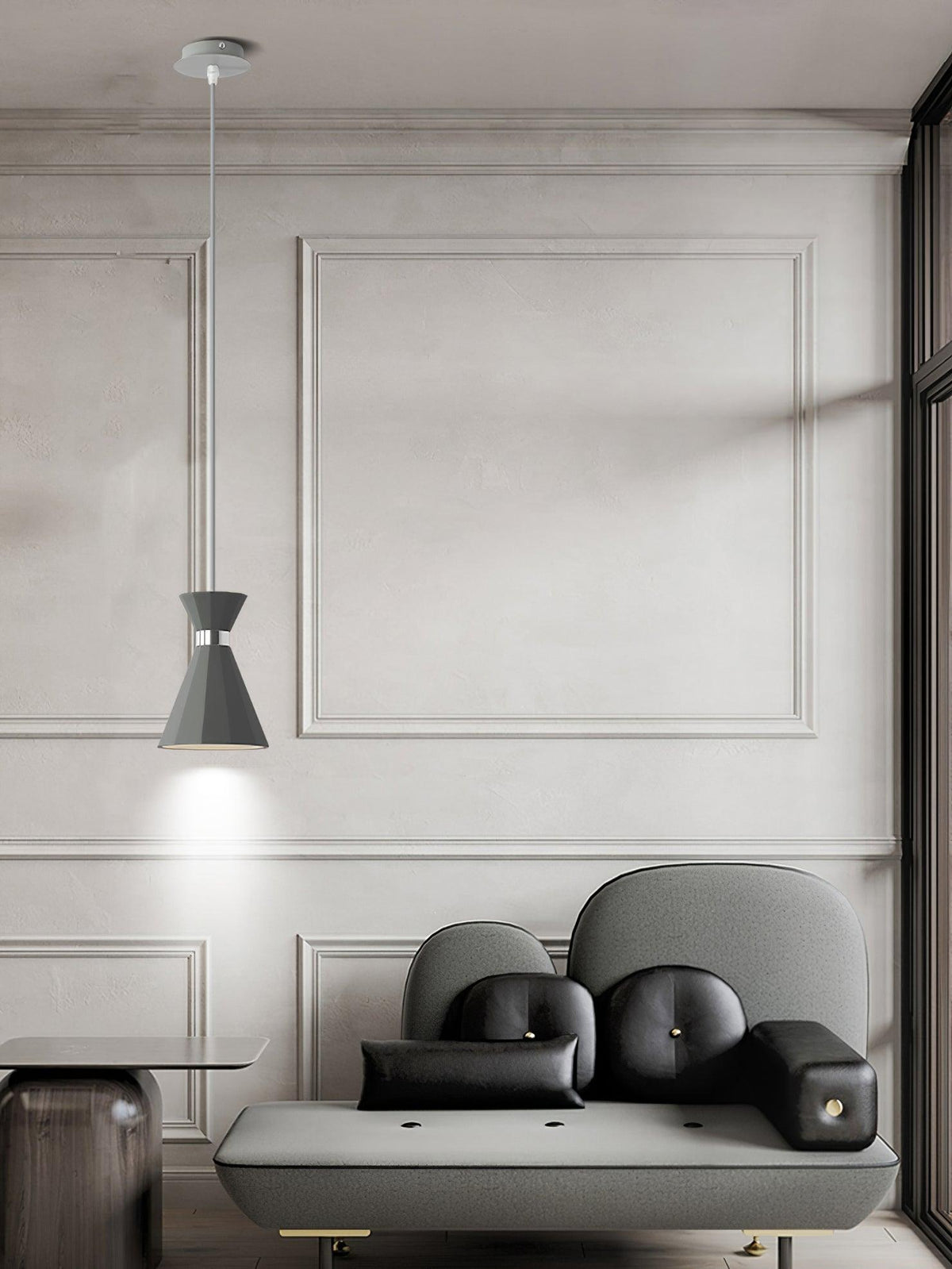 Nerissa Suspension Contemporaine en Ciment - Neutralighting