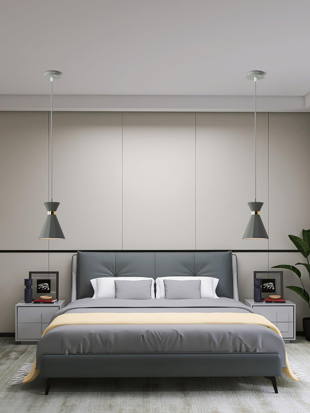Nerissa Suspension Contemporaine en Ciment - Neutralighting