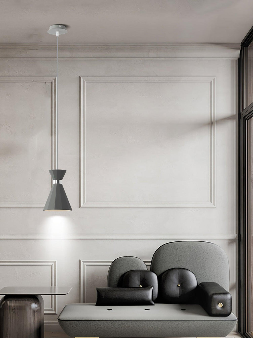 Nerissa Suspension Contemporaine en Ciment - Neutralighting