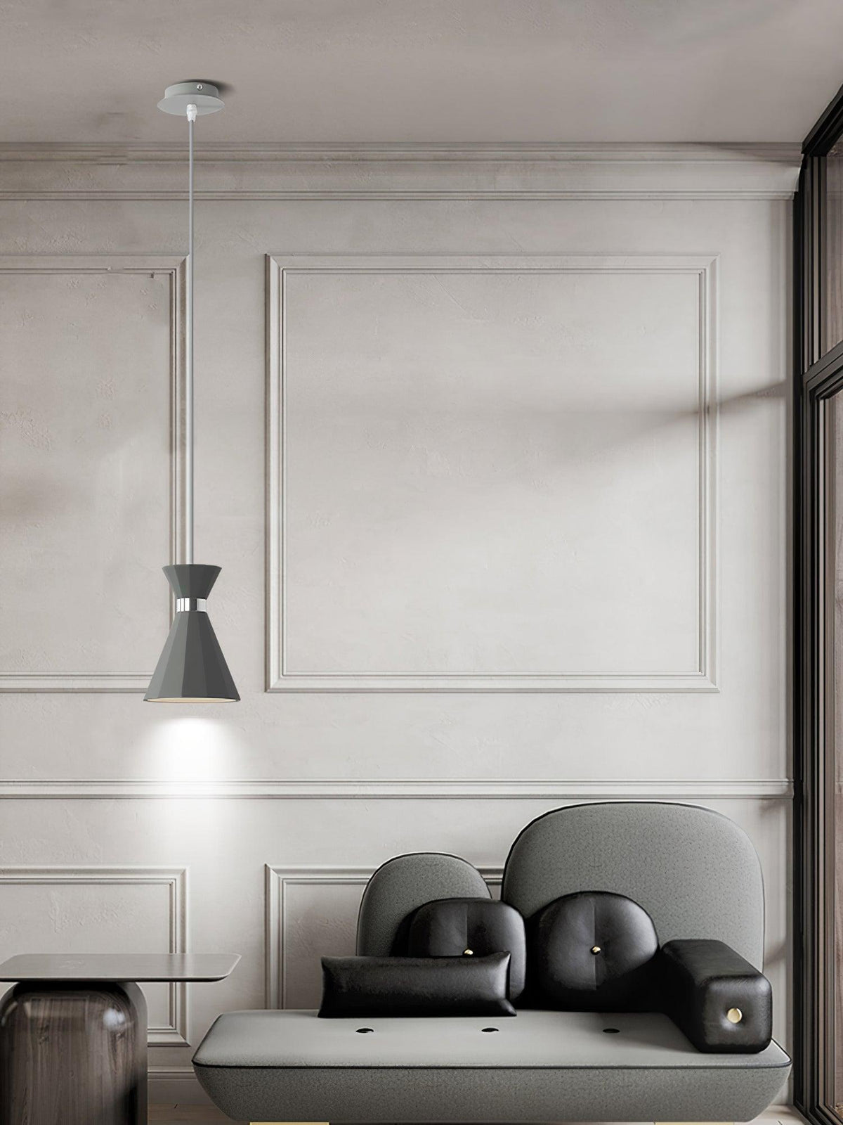 Nerissa Suspension Contemporaine en Ciment - Neutralighting
