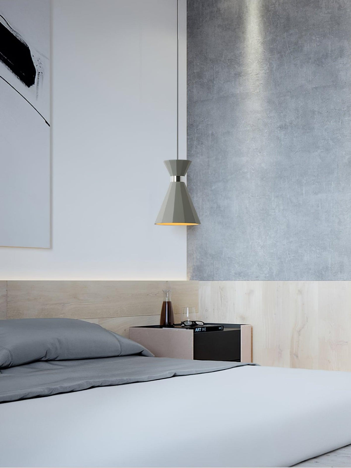 Nerissa Suspension Contemporaine en Ciment - Neutralighting