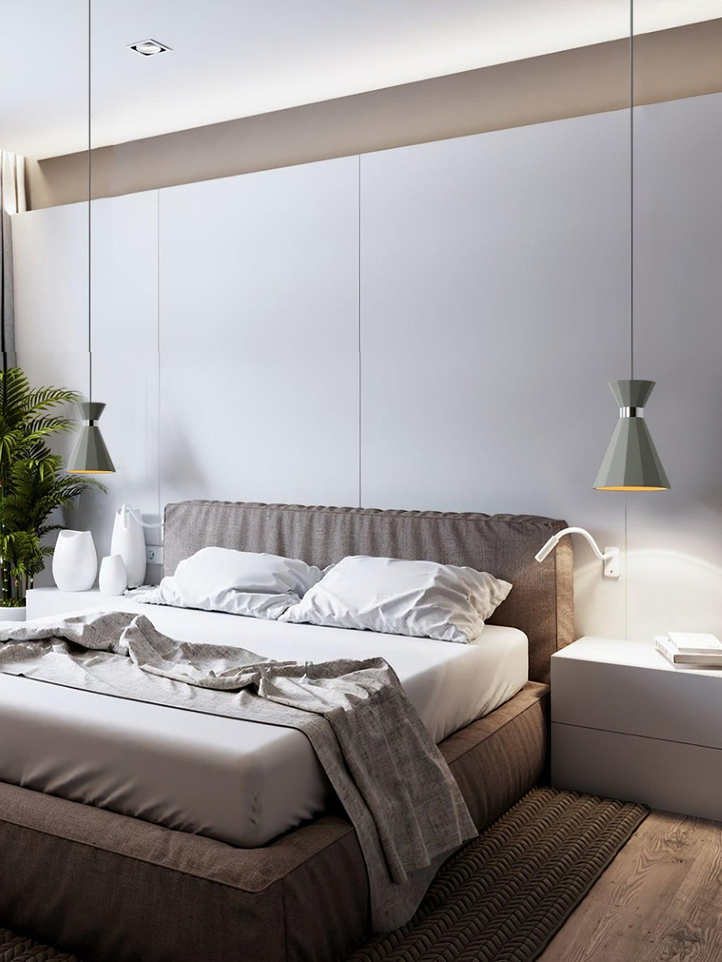 Nerissa Suspension Contemporaine en Ciment - Neutralighting