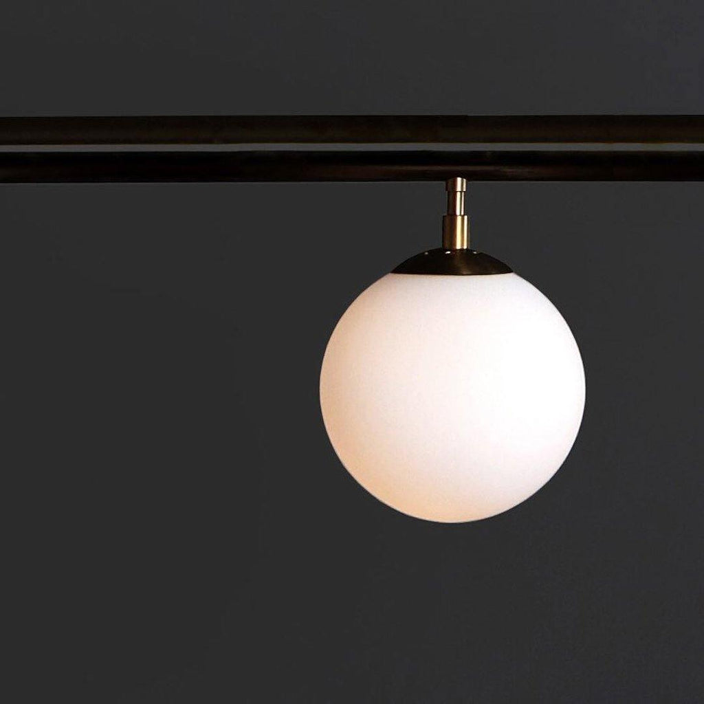 Solara Suspension en laiton linéaire satellite minimaliste - Neutralighting