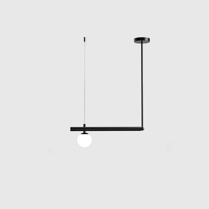 Solara Suspension en laiton linéaire satellite minimaliste - Neutralighting