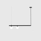 Solara Suspension en laiton linéaire satellite minimaliste - Neutralighting