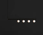 Solara Suspension en laiton linéaire satellite minimaliste - Neutralighting