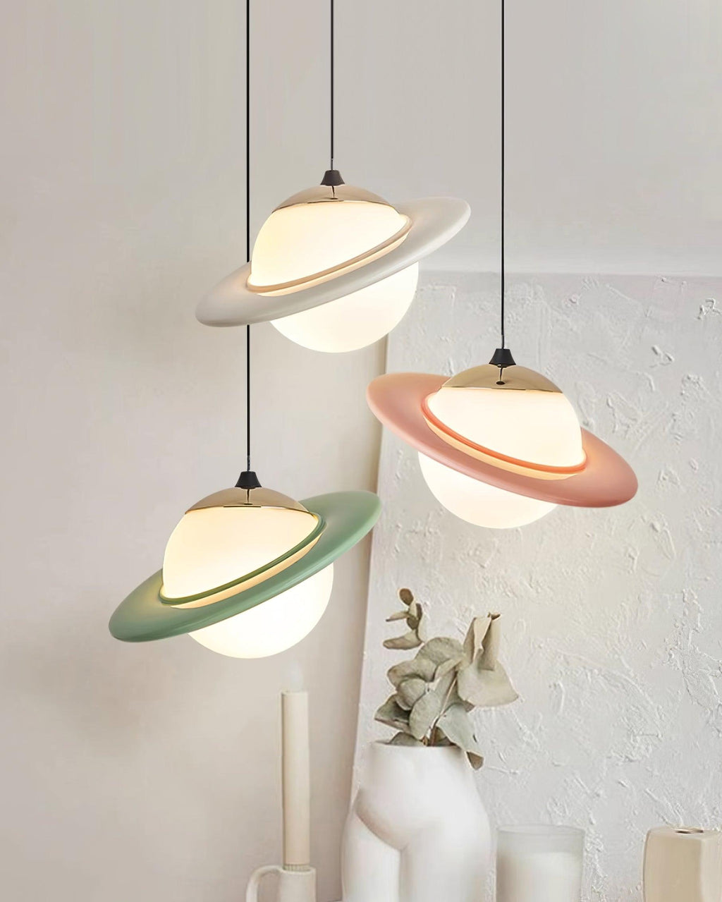 Nuvana Suspension Lampe en Verre et PC - Neutralighting