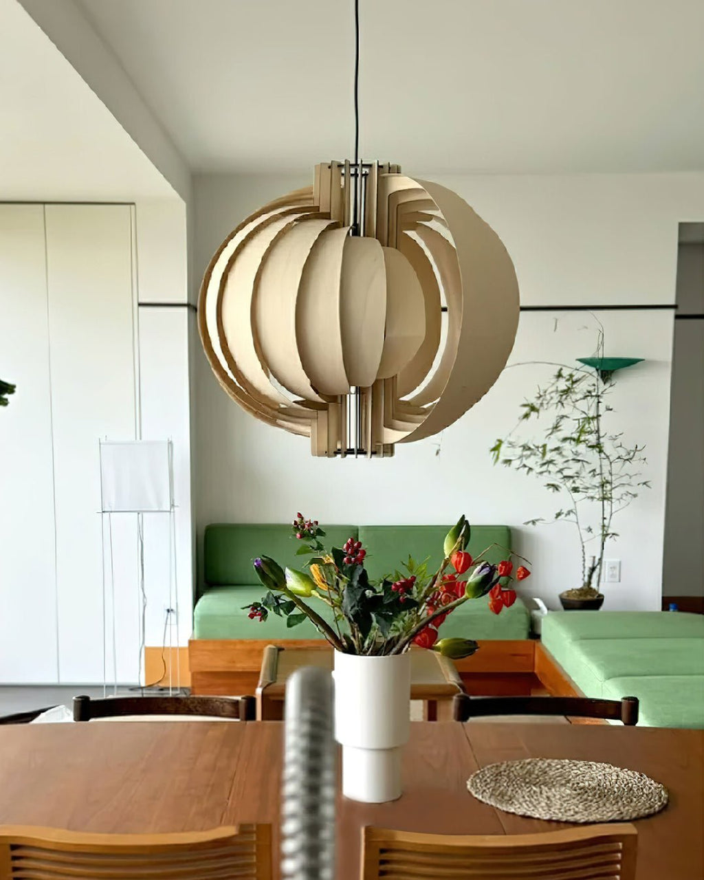 Ivraeus Suspension en Bois Anneau Élégance Premium - Neutralighting
