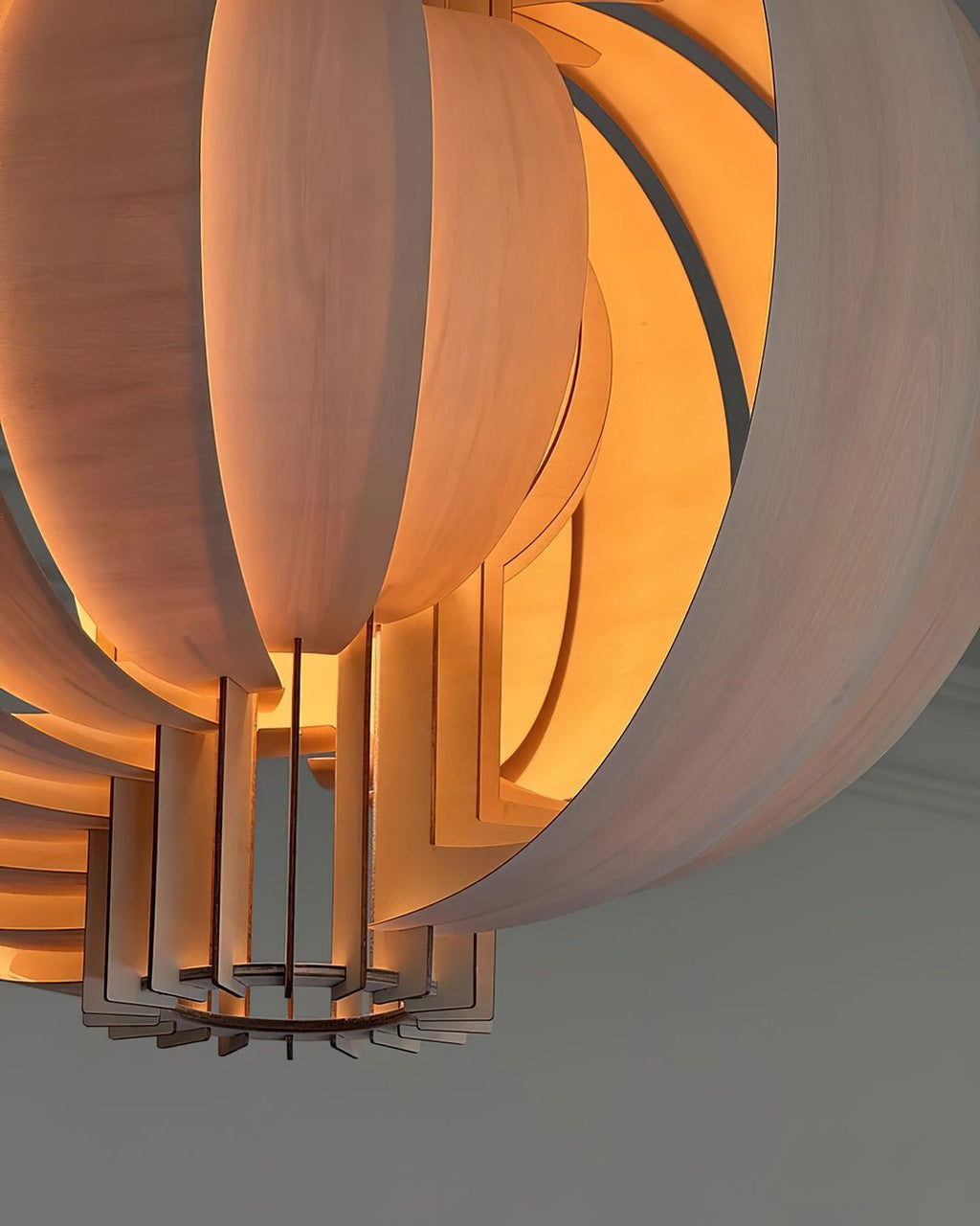 Ivraeus Suspension en Bois Anneau Élégance Premium - Neutralighting