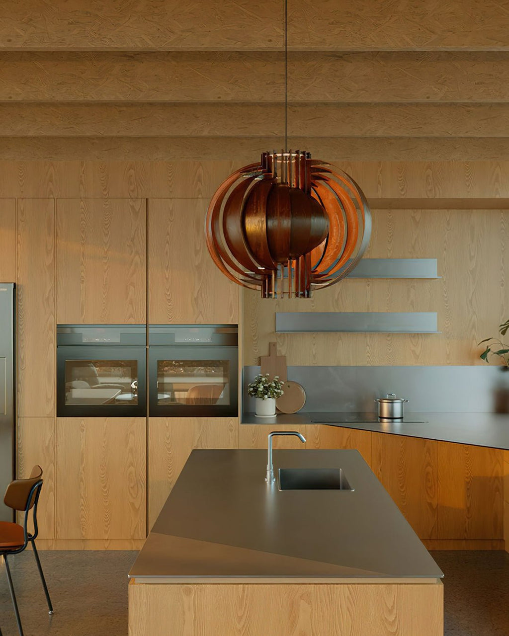 Ivraeus Suspension en Bois Anneau Élégance Premium - Neutralighting