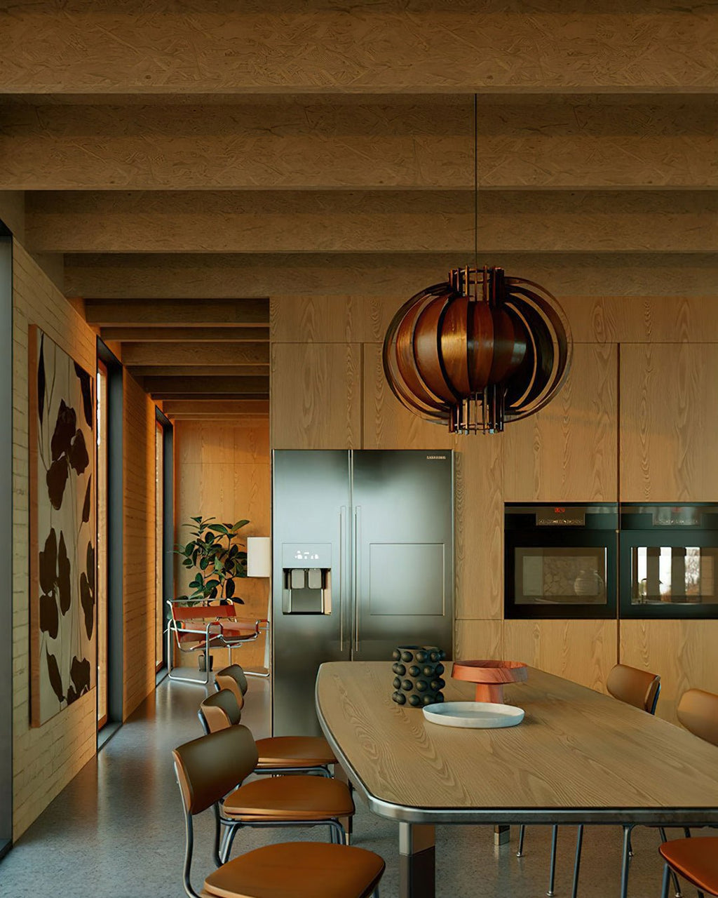 Ivraeus Suspension en Bois Anneau Élégance Premium - Neutralighting