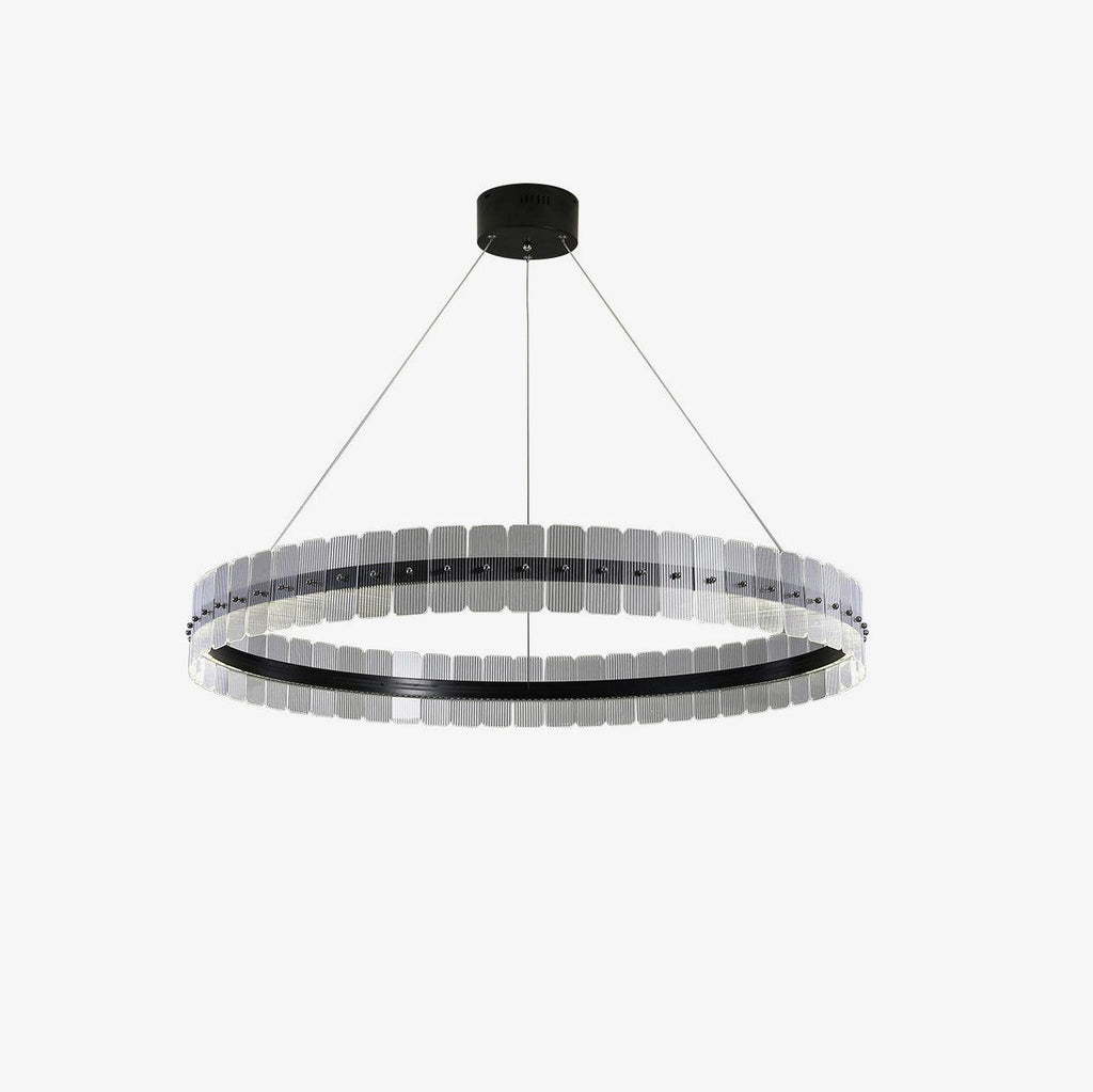 Lustra Chandelier Saturno LED avec Blocs Acryliques - Neutralighting