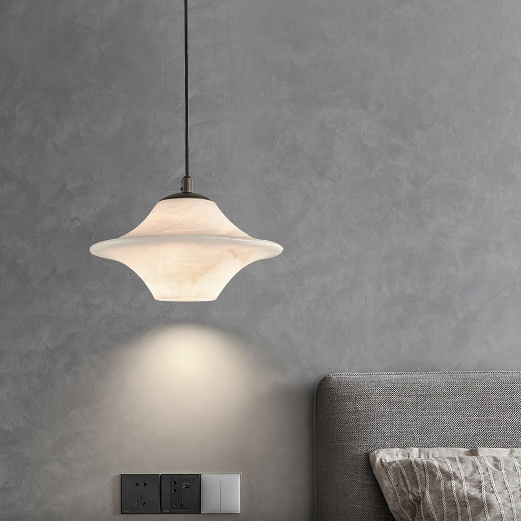 Elvina Suspension Moderne en Albâtre - Neutralighting