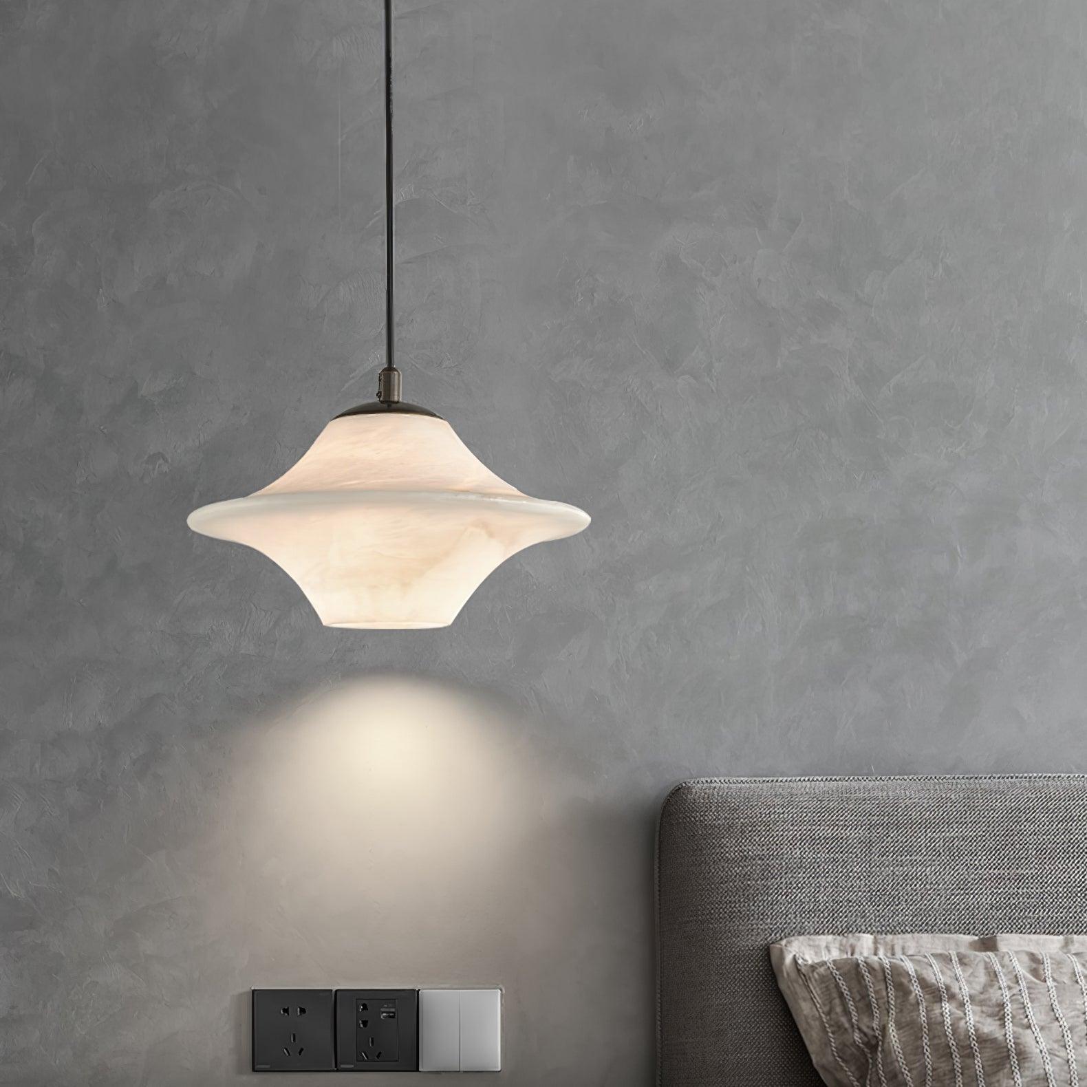 Elvina Suspension Moderne en Albâtre - Neutralighting