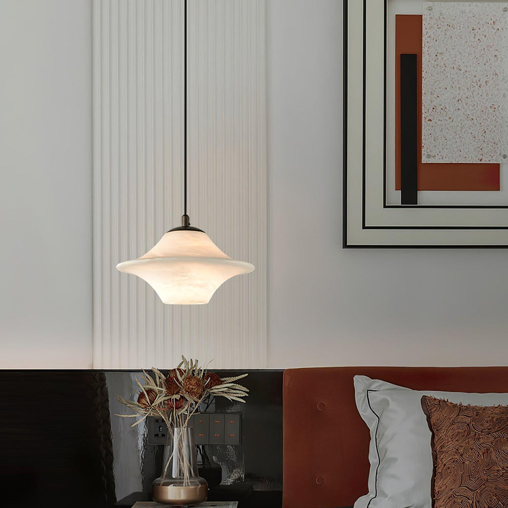 Elvina Suspension Moderne en Albâtre - Neutralighting