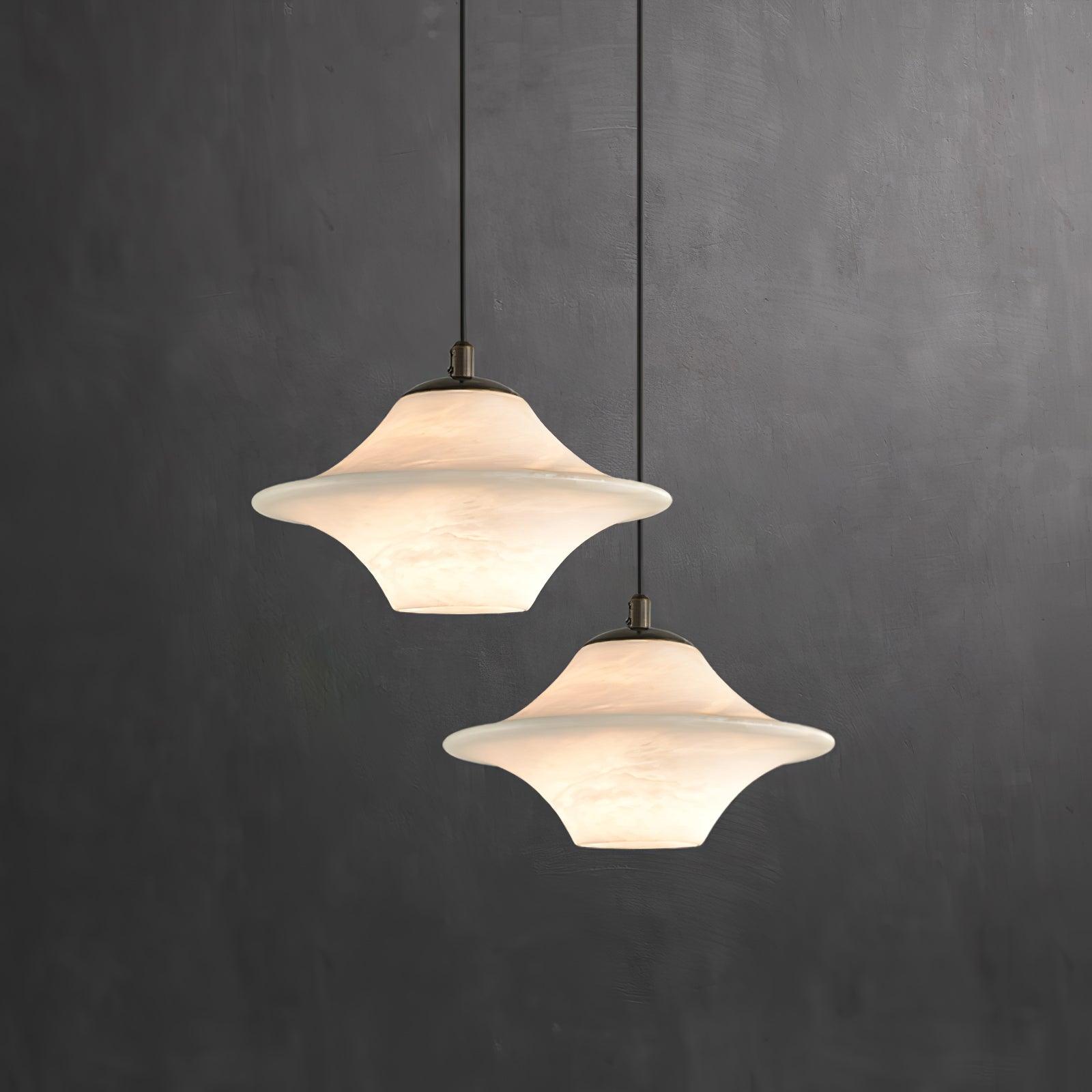 Elvina Suspension Moderne en Albâtre - Neutralighting