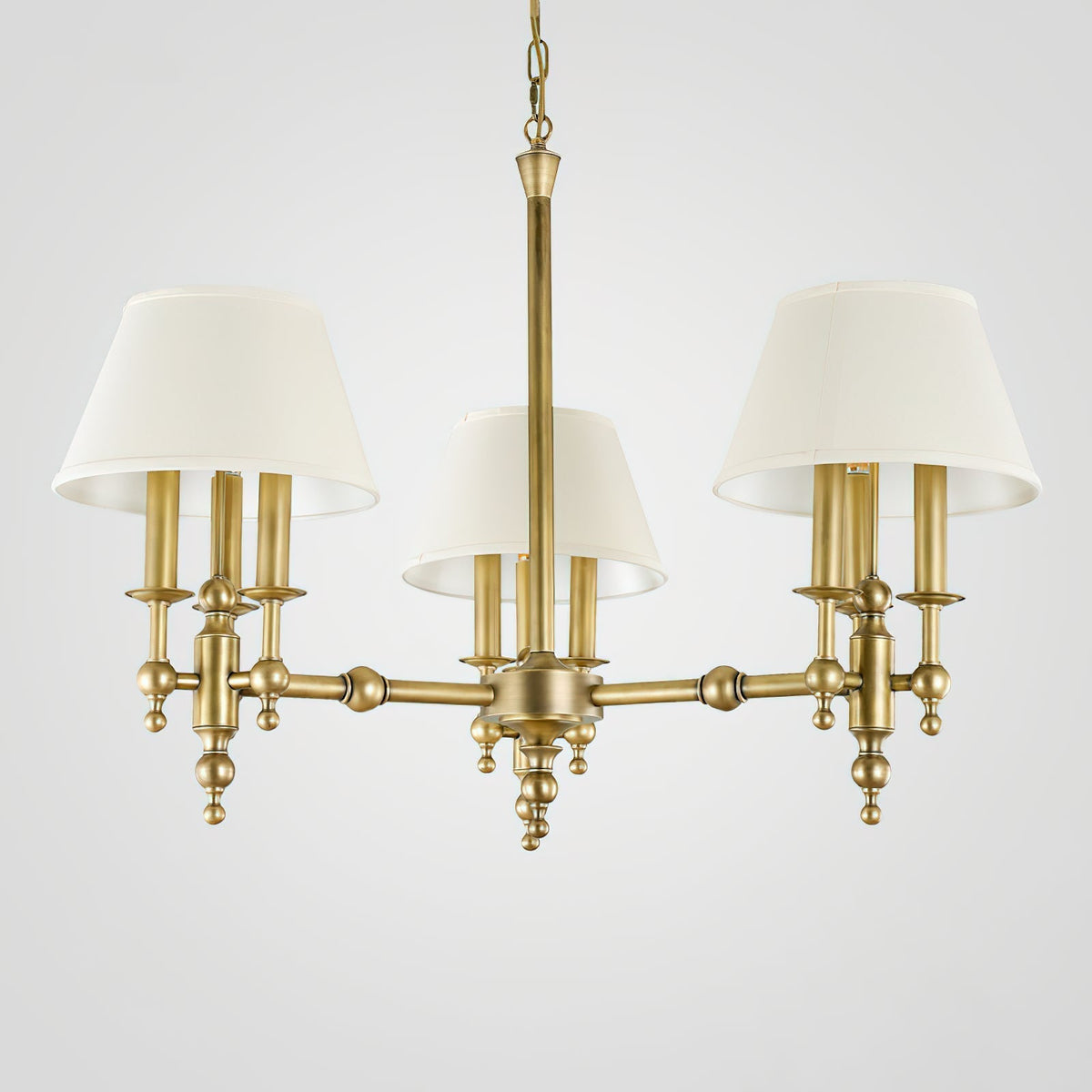 Comarion Lustre Métallique Traditionnel Vintage - Neutralighting