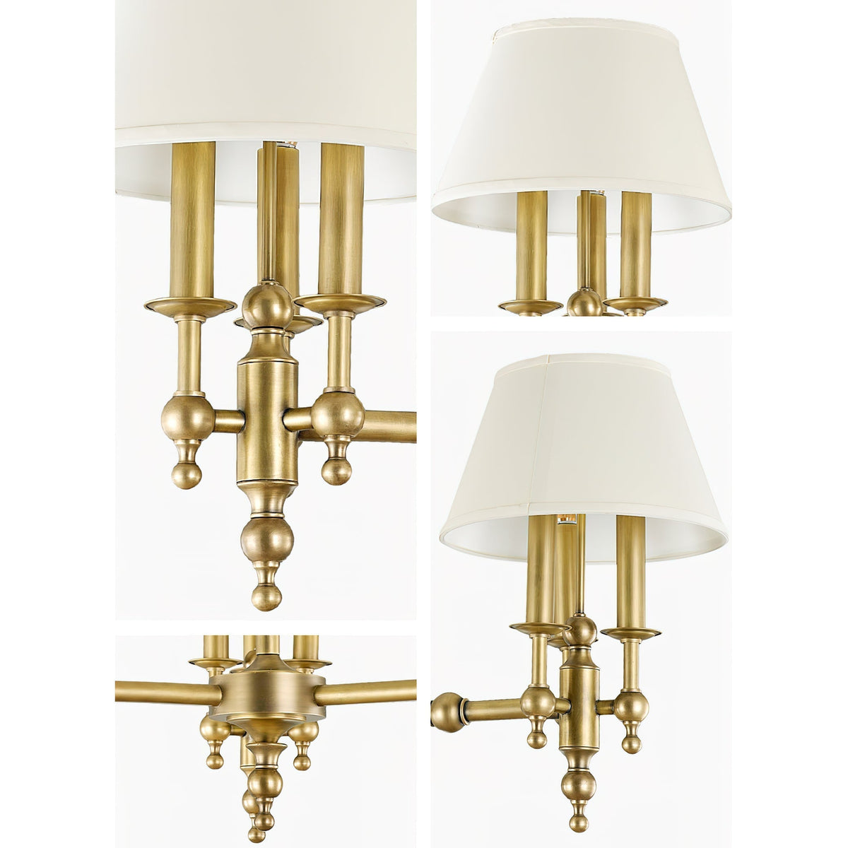 Comarion Lustre Métallique Traditionnel Vintage - Neutralighting