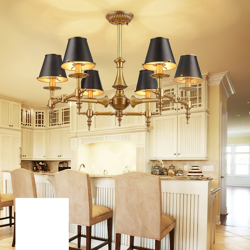 Comarion Lustre Métallique Traditionnel Vintage - Neutralighting