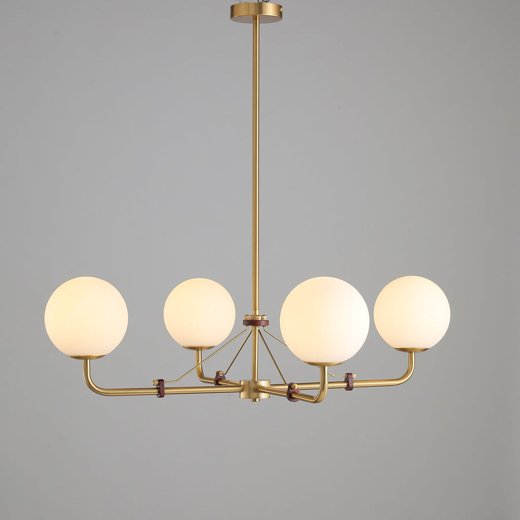 Lustra Chandelier Laiton Globe Savanna Élégant - Neutralighting