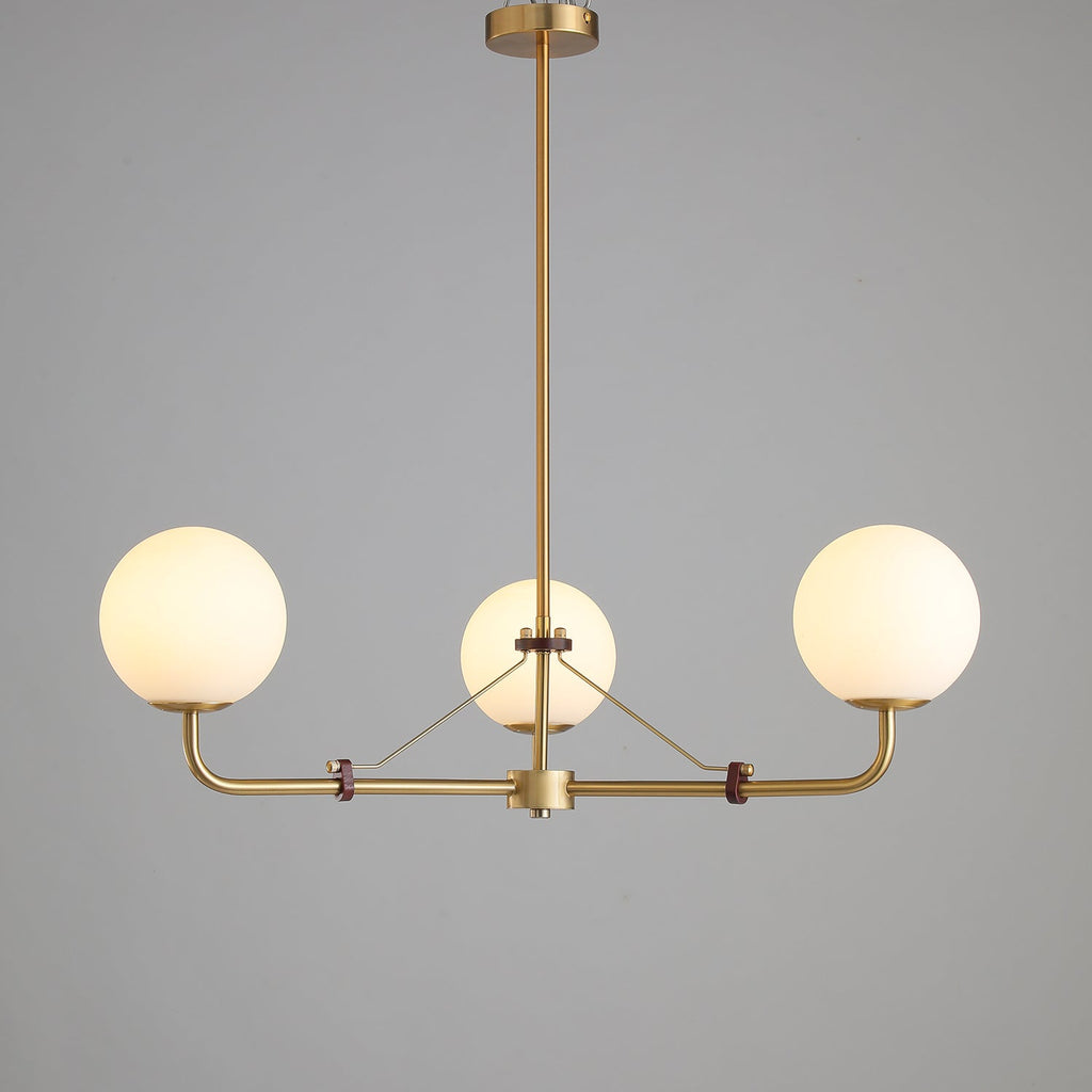 Lustra Chandelier Laiton Globe Savanna Élégant - Neutralighting
