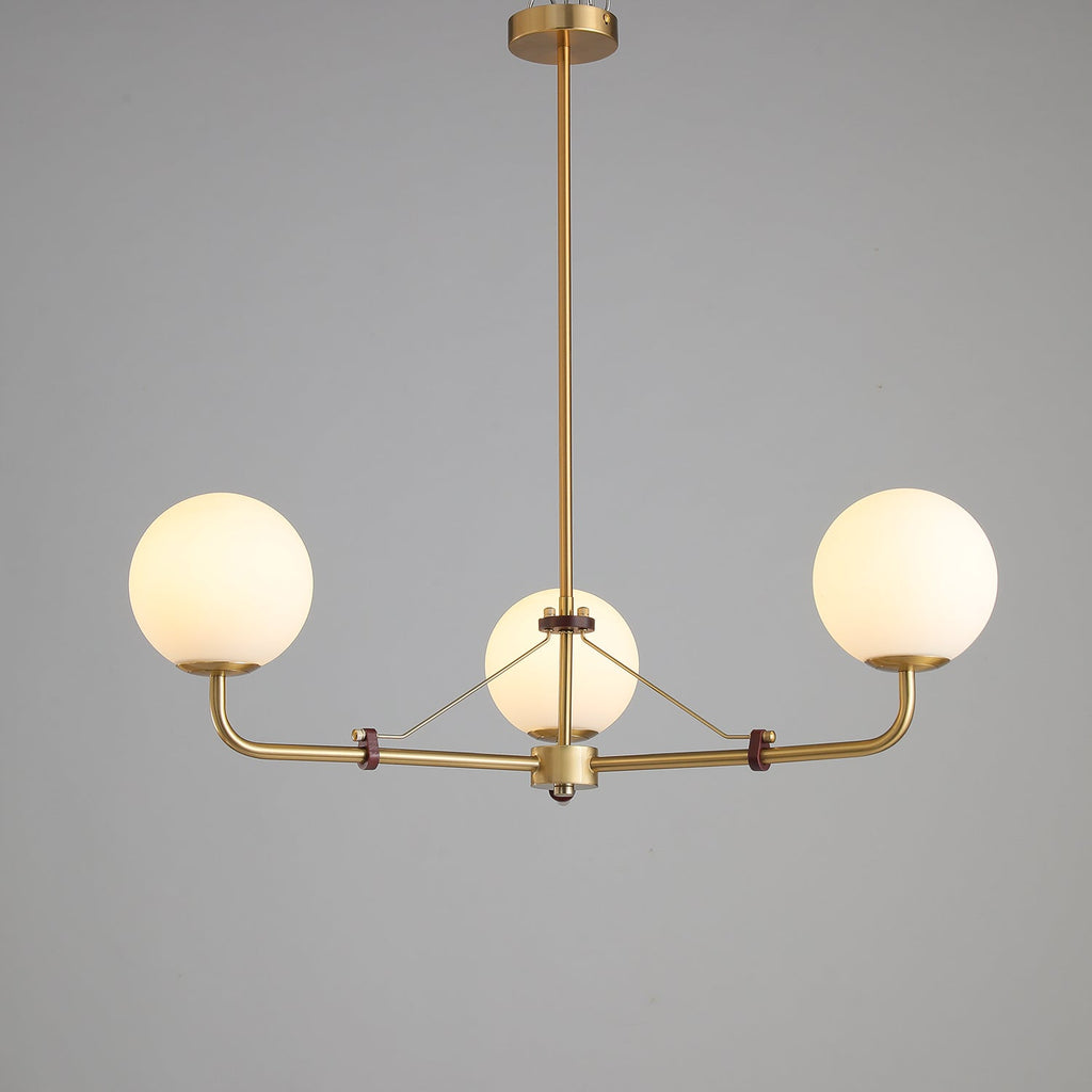 Lustra Chandelier Laiton Globe Savanna Élégant - Neutralighting