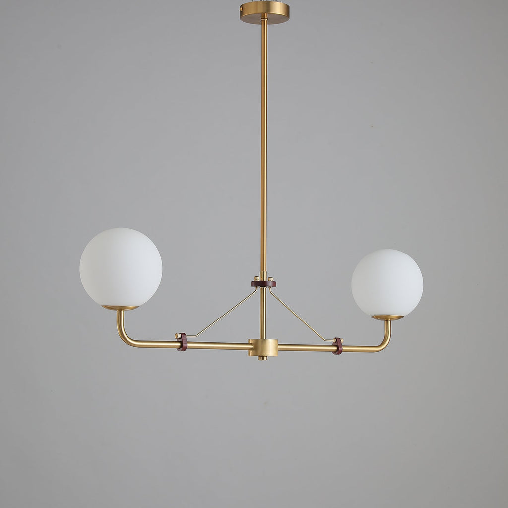 Lustra Chandelier Laiton Globe Savanna Élégant - Neutralighting