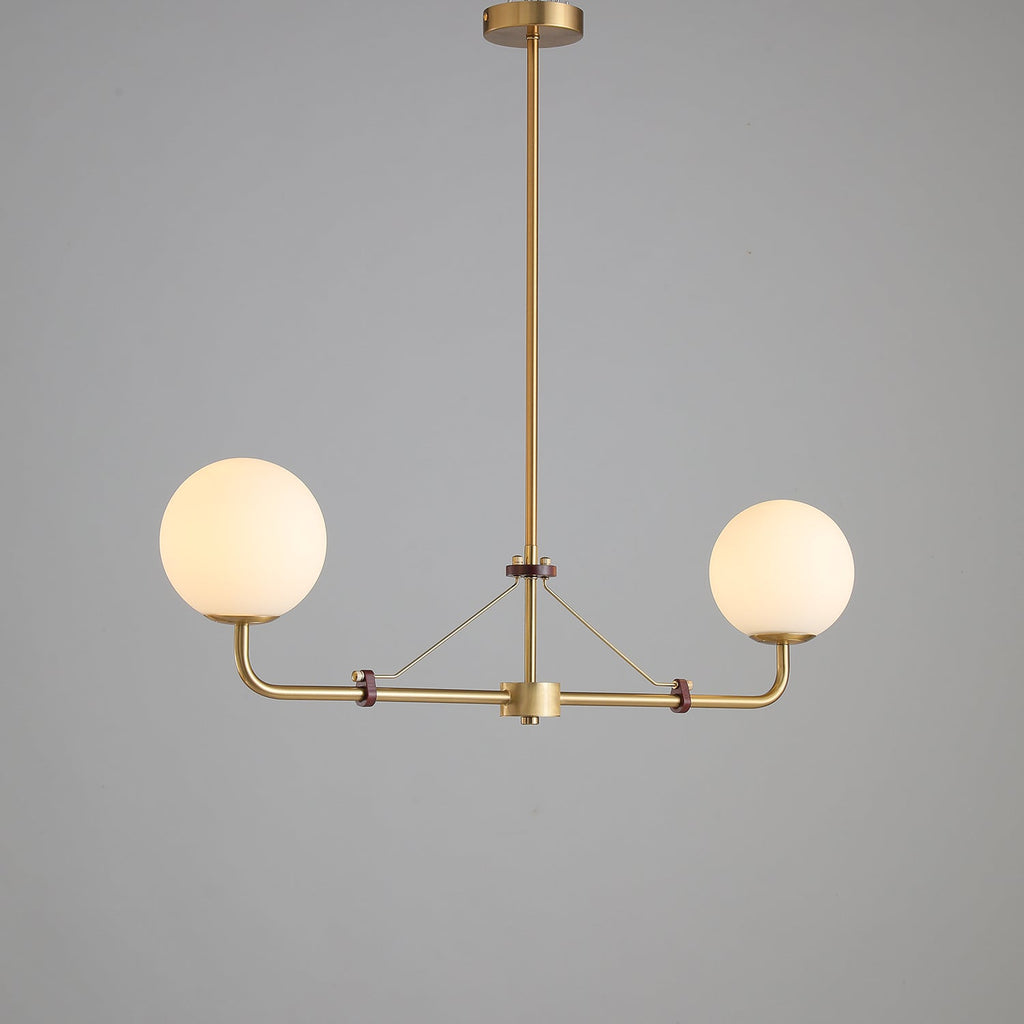 Lustra Chandelier Laiton Globe Savanna Élégant - Neutralighting
