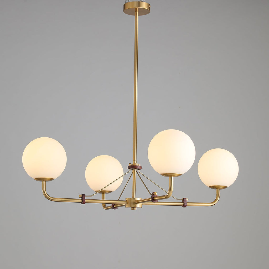 Lustra Chandelier Laiton Globe Savanna Élégant - Neutralighting