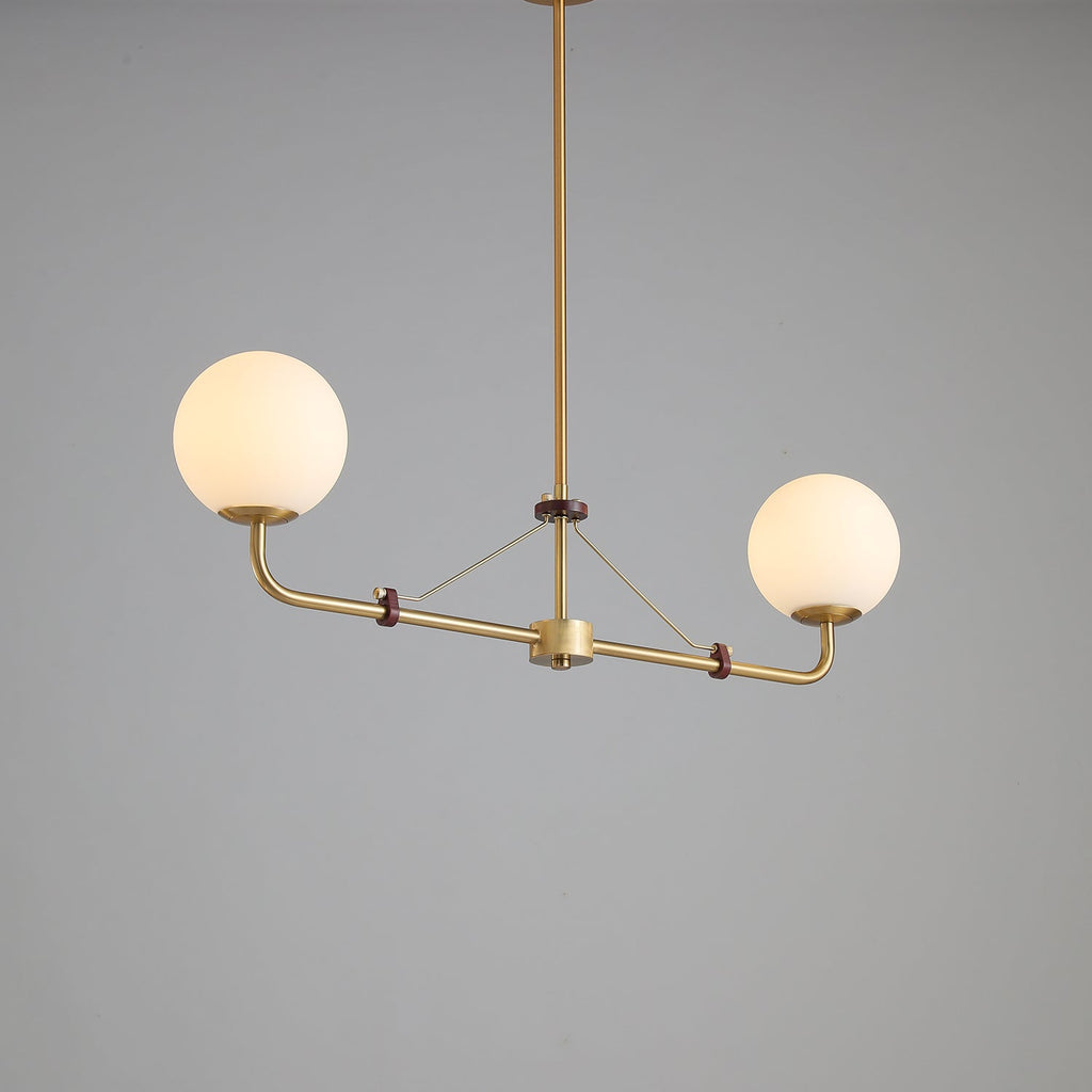 Lustra Chandelier Laiton Globe Savanna Élégant - Neutralighting