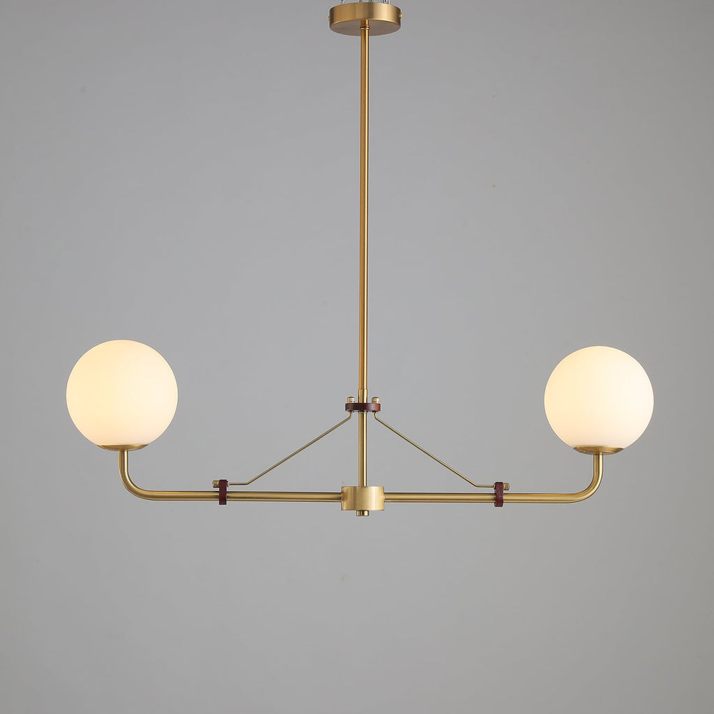 Lustra Chandelier Laiton Globe Savanna Élégant - Neutralighting