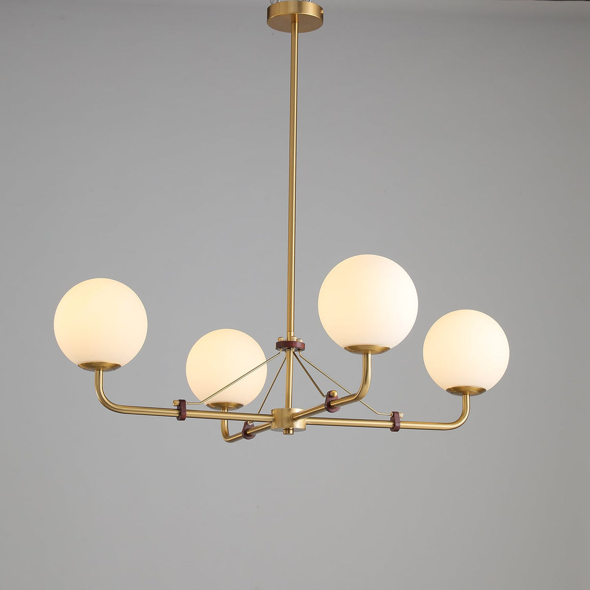 Lustra Chandelier Laiton Globe Savanna Élégant - Neutralighting