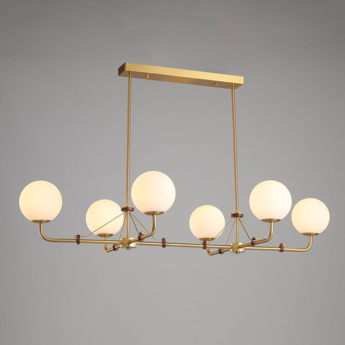 Lustra Chandelier Laiton Globe Savanna Élégant - Neutralighting