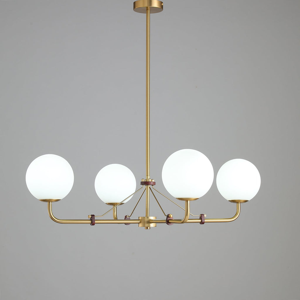 Lustra Chandelier Laiton Globe Savanna Élégant - Neutralighting