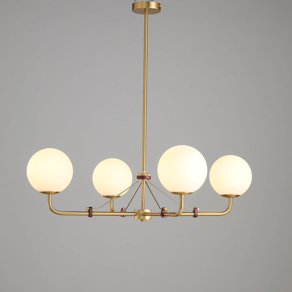 Lustra Chandelier Laiton Globe Savanna Élégant - Neutralighting