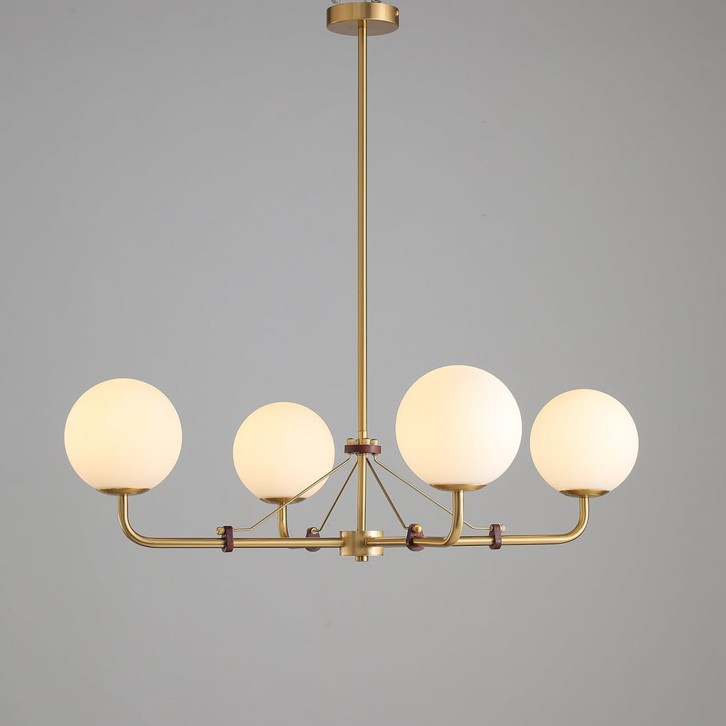 Lustra Chandelier Laiton Globe Savanna Élégant - Neutralighting
