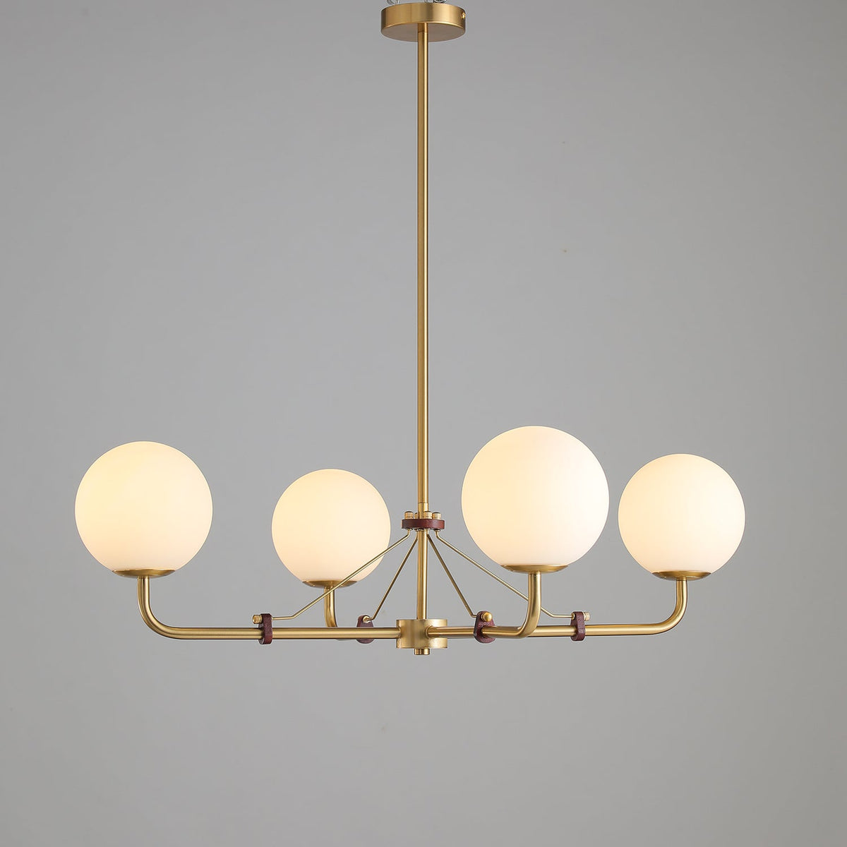 Lustra Chandelier Laiton Globe Savanna Élégant - Neutralighting