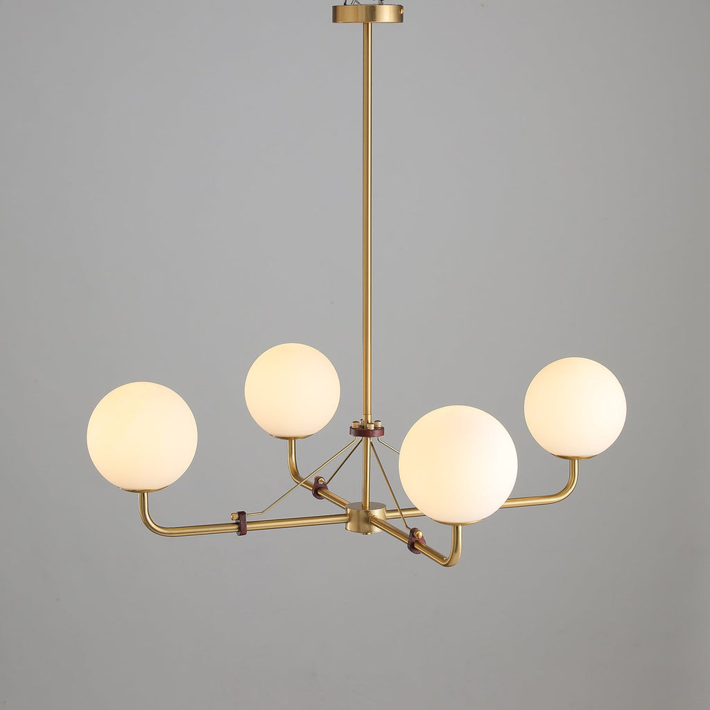 Lustra Chandelier Laiton Globe Savanna Élégant - Neutralighting