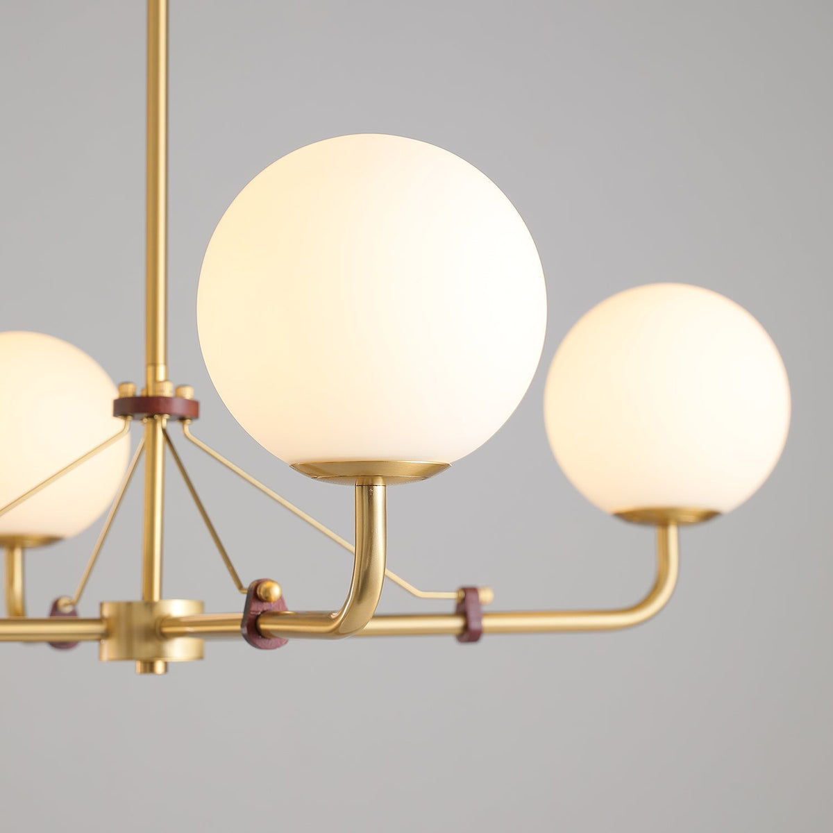 Lustra Chandelier Laiton Globe Savanna Élégant - Neutralighting